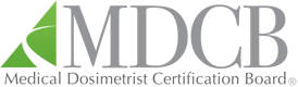 Medical Dosimetry Certification Board (MDCB) logo